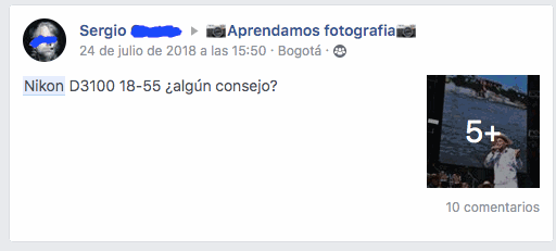 video sobre Facebook