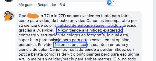 video sobre Facebook